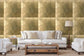 Kiko Bronze Wallpaper - Brunschwig & Fils