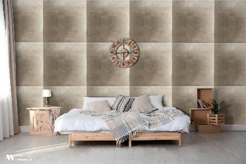 Satoru Silver Wallpaper - Brunschwig & Fils