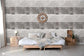 Mai Silver Wallpaper - Brunschwig & Fils