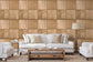 Naoki Wood Wallpaper - Brunschwig & Fils