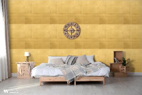 Takara Golden Wallpaper - Brunschwig & Fils