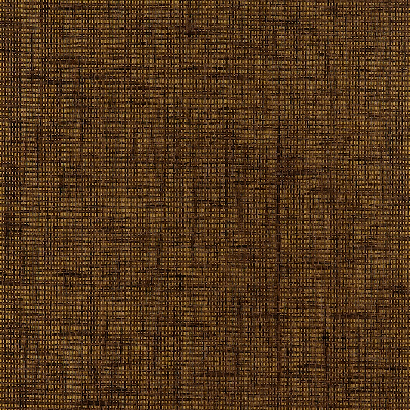 Ino Brown Gold Wallpaper - Brunschwig & Fils