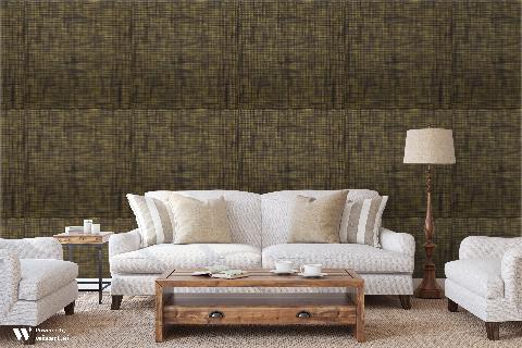 Ino Black Gold Wallpaper - Brunschwig & Fils