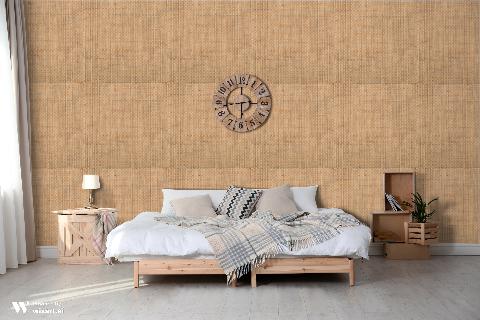 Tosa Walnut Wallpaper - Brunschwig & Fils