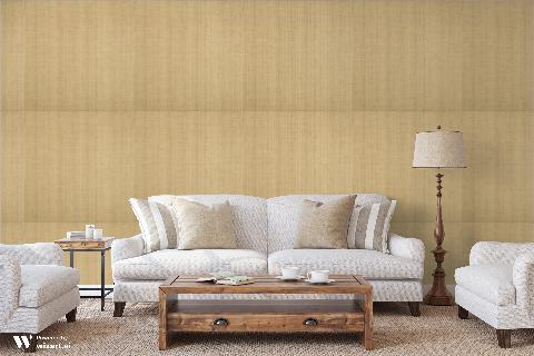 Ochi Wheat Wallpaper - Brunschwig & Fils