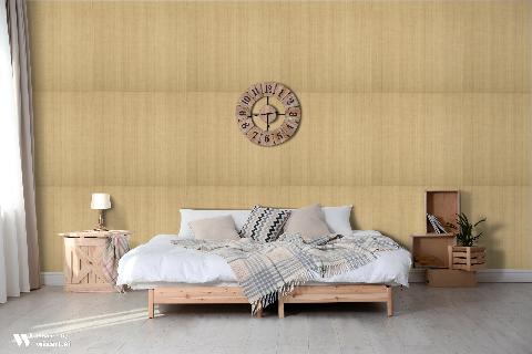 Ochi Wheat Wallpaper - Brunschwig & Fils