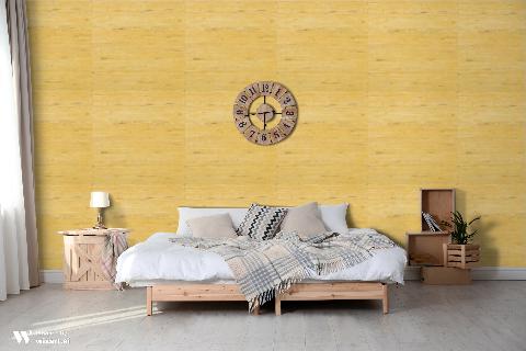 Kochi Gold Wallpaper - Brunschwig & Fils