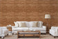 Kochi Brown Wallpaper - Brunschwig & Fils