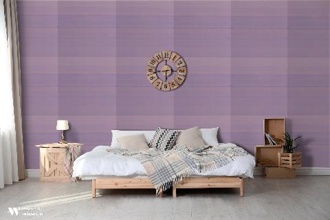 Seijun Violet Wallpaper - Brunschwig & Fils