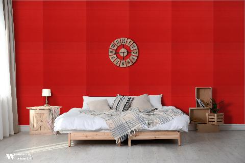 Seijun Red Wallpaper - Brunschwig & Fils