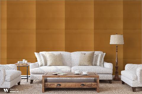 Seijun Aged Gold Wallpaper - Brunschwig & Fils