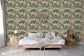 Lodi Garden Onyx Wallpaper - Brunschwig & Fils