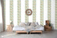 Xian Seafoam/Sand Wallpaper - Brunschwig & Fils