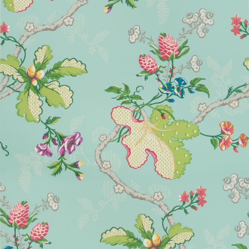 Fabriano Aqua Wallpaper - Brunschwig & Fils