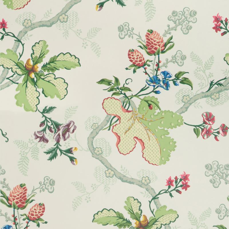 Fabriano White Wallpaper - Brunschwig & Fils