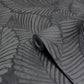 Palmeria Vinyl Wallpaper - Black - Paoletti