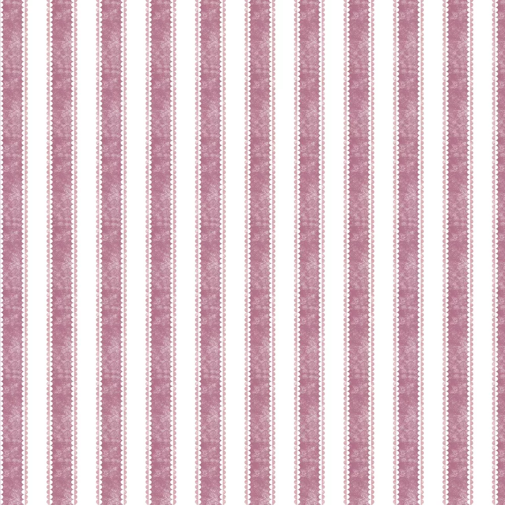 Pavilion Wallpaper - Orchid Pink - Petronella Hall