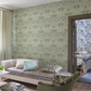 Karakusa Eau De Nil Room Wallpaper
