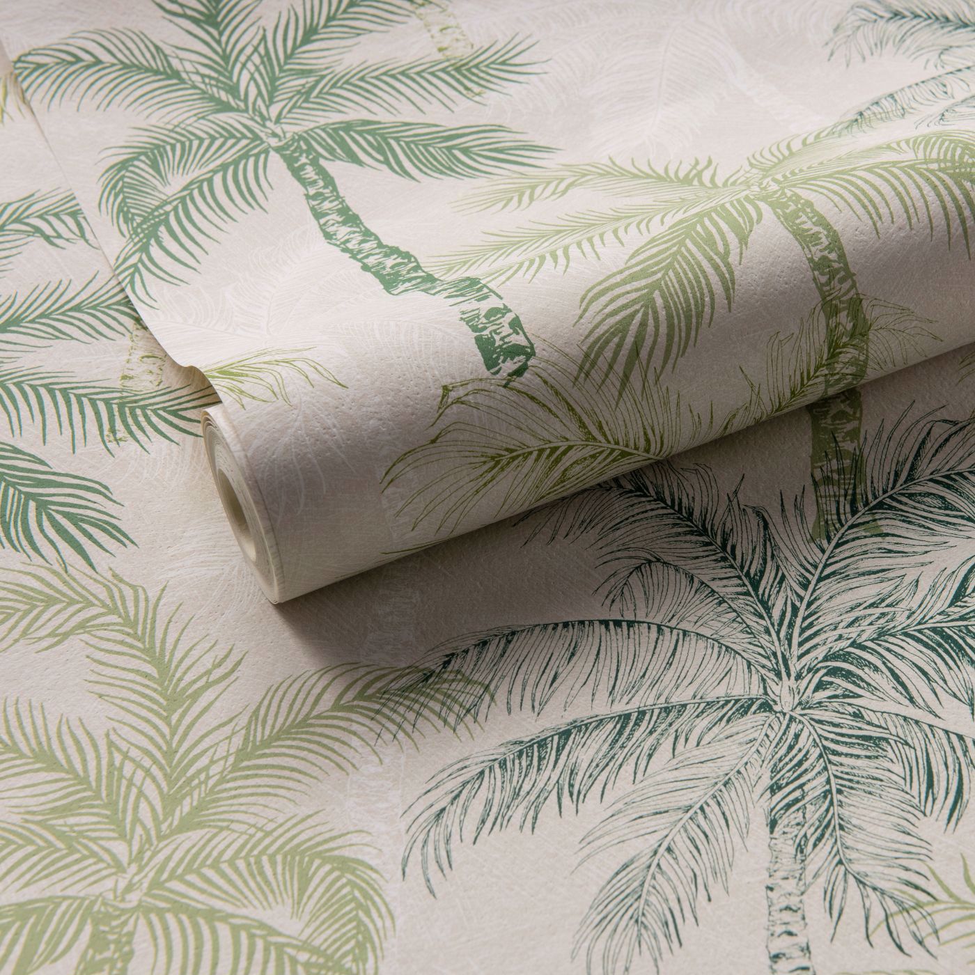 Palmyra Wallpaper - Palm - Clarke & Clarke