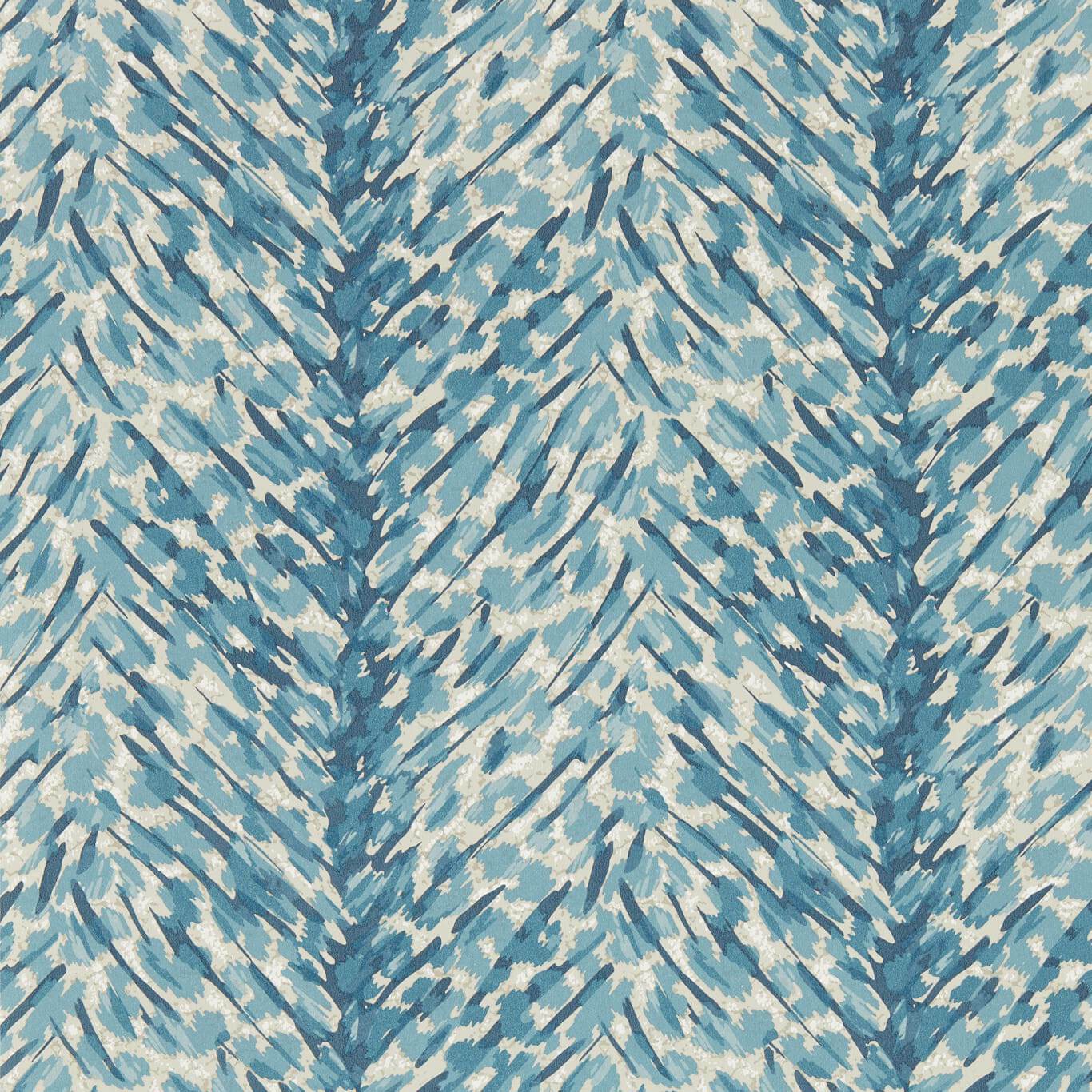 Pokot Wallpaper - Denim - Clarke & Clarke