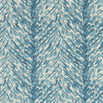 Pokot Wallpaper - Denim - Clarke & Clarke