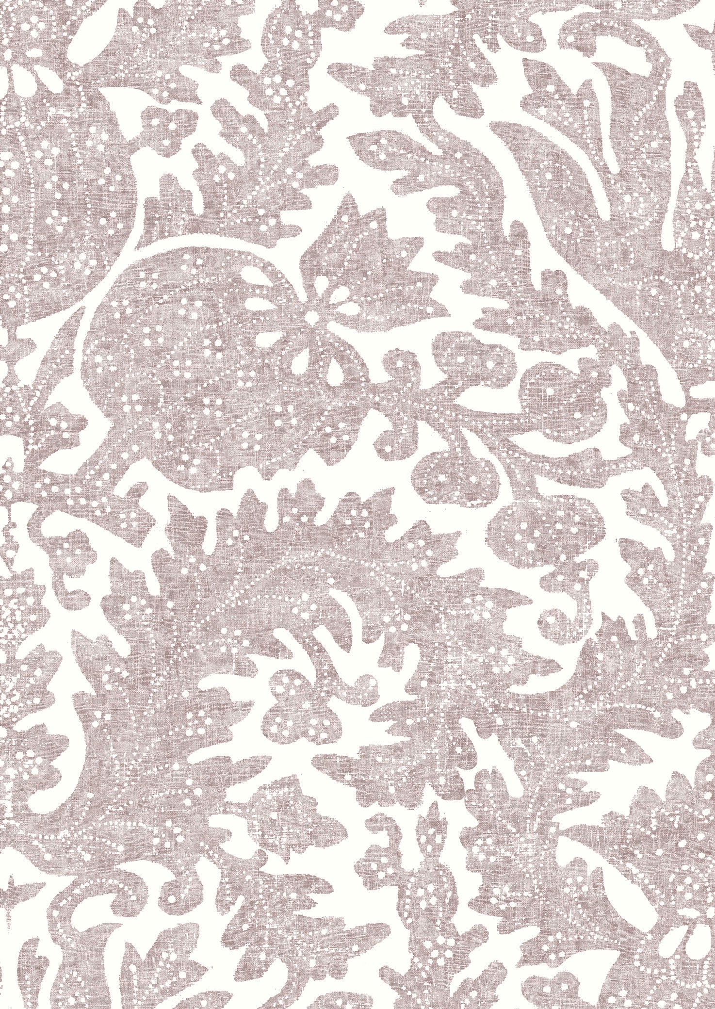 Pomegranate Fresco Hellebore Wallpaper - Lewis & Wood