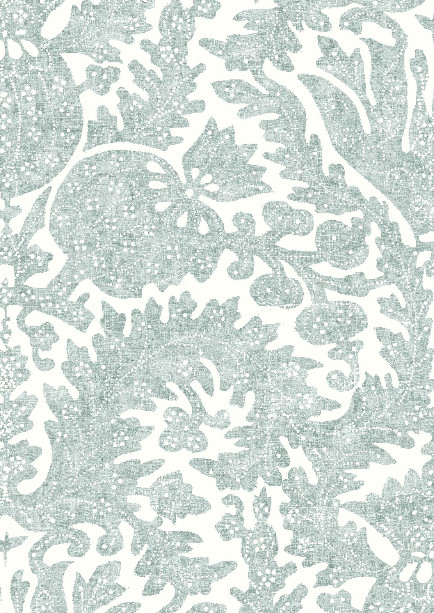 Pomegranate Fresco Marina Wallpaper - Lewis & Wood