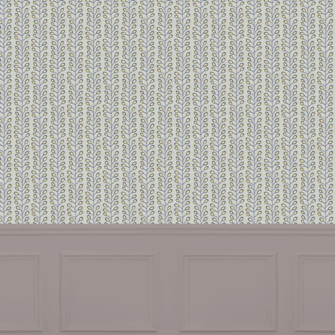 Ponco Bluebell Wide-Width Room Wallpaper