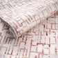 Quadrata Wallpaper - Blush - Clarke & Clarke