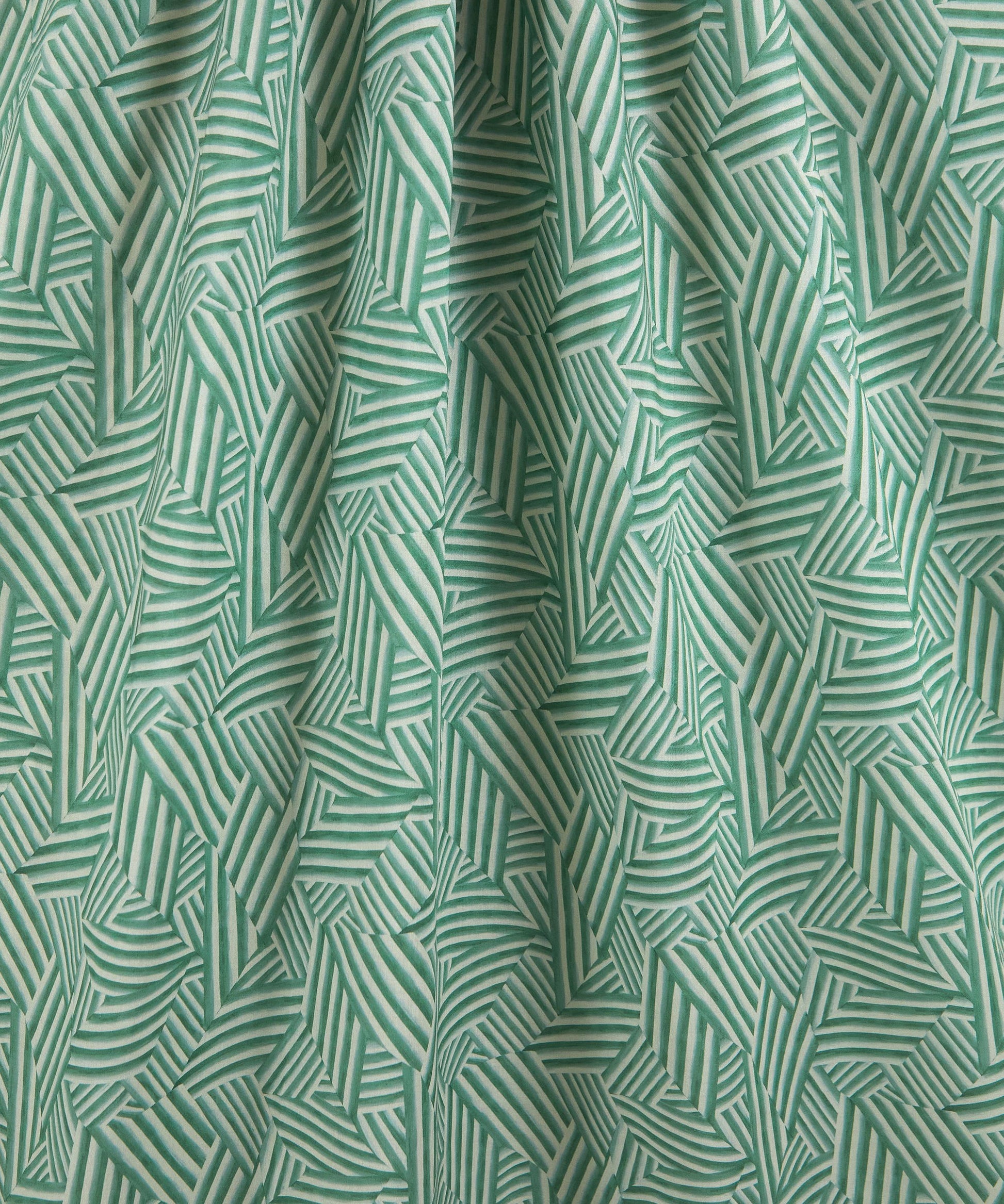 Shadow Stripe Tana Lawn™ Cotton Fabric - Green - Liberty