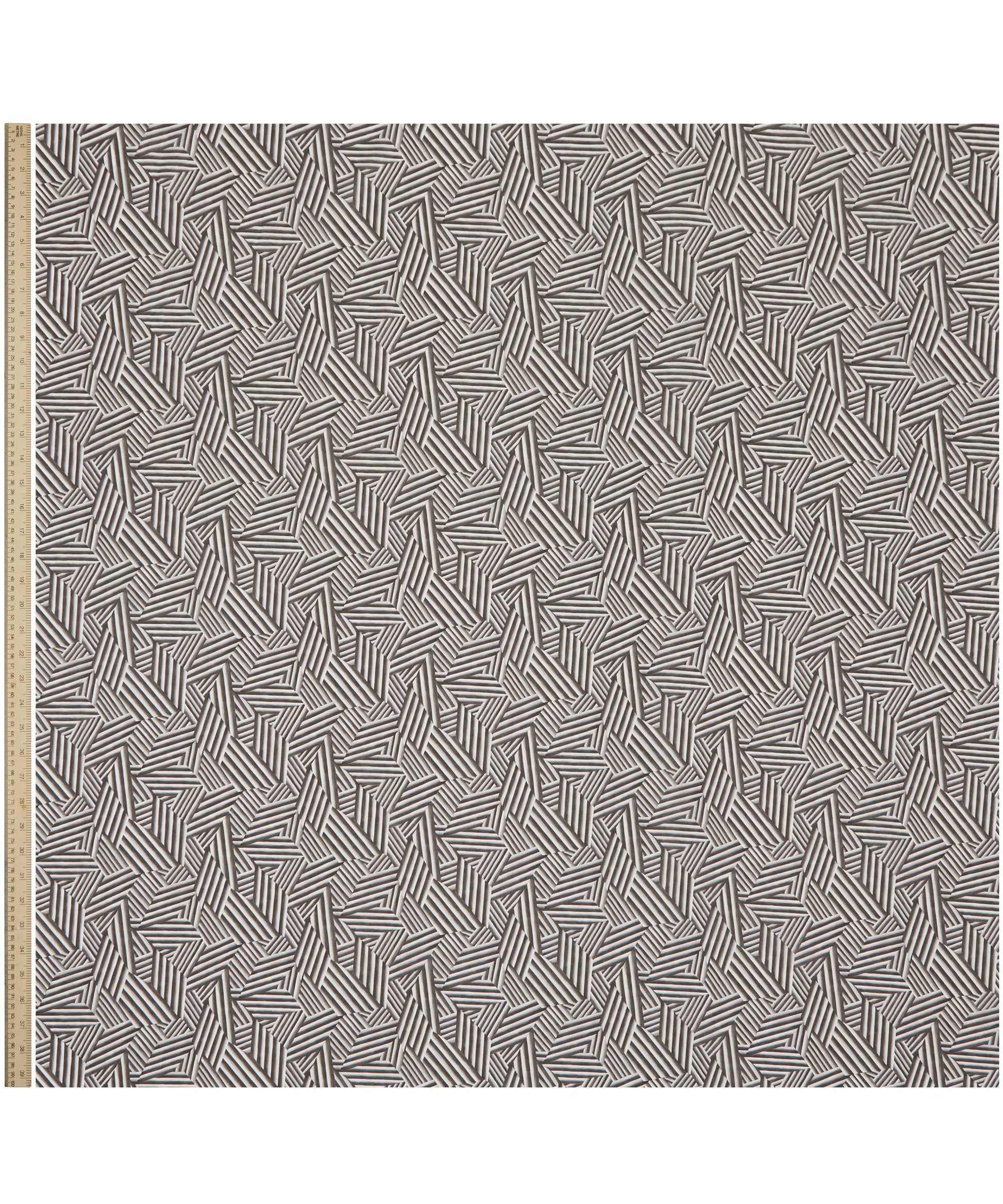 Shadow Stripe Tana Lawn™ Cotton Fabric - Gray - Liberty