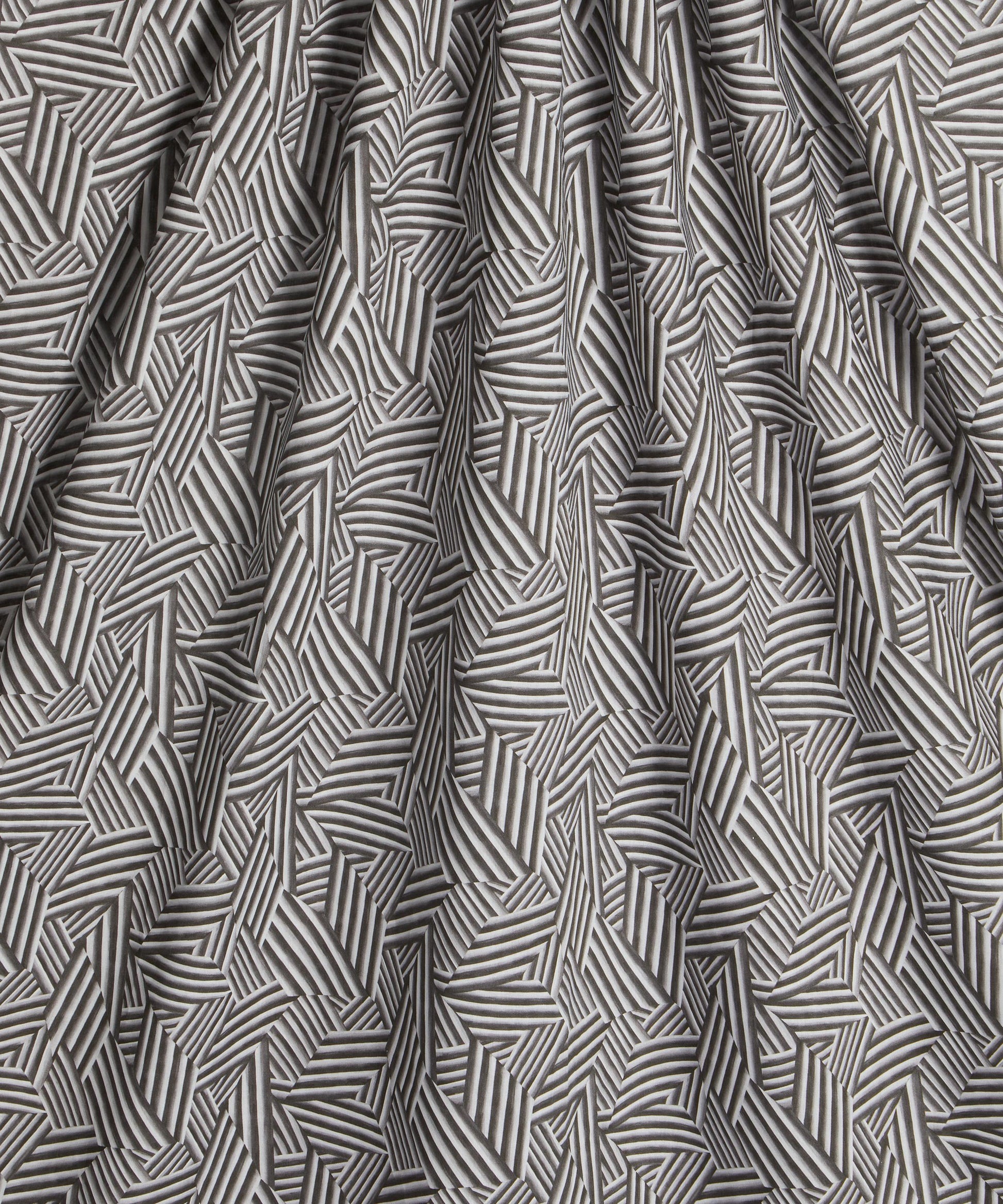 Shadow Stripe Tana Lawn™ Cotton Fabric - Gray - Liberty