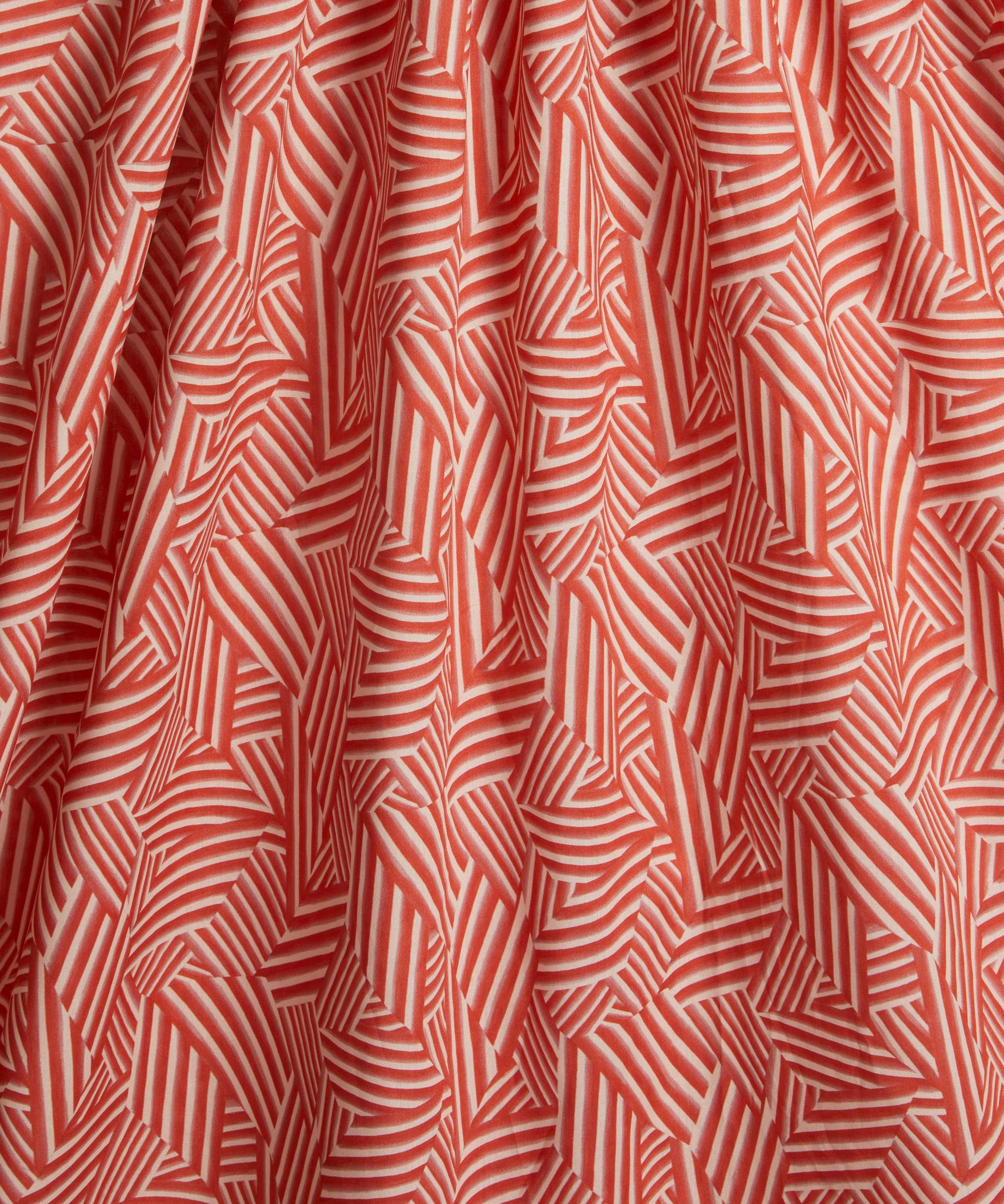 Shadow Stripe Tana Lawn™ Cotton Fabric - Orange - Liberty