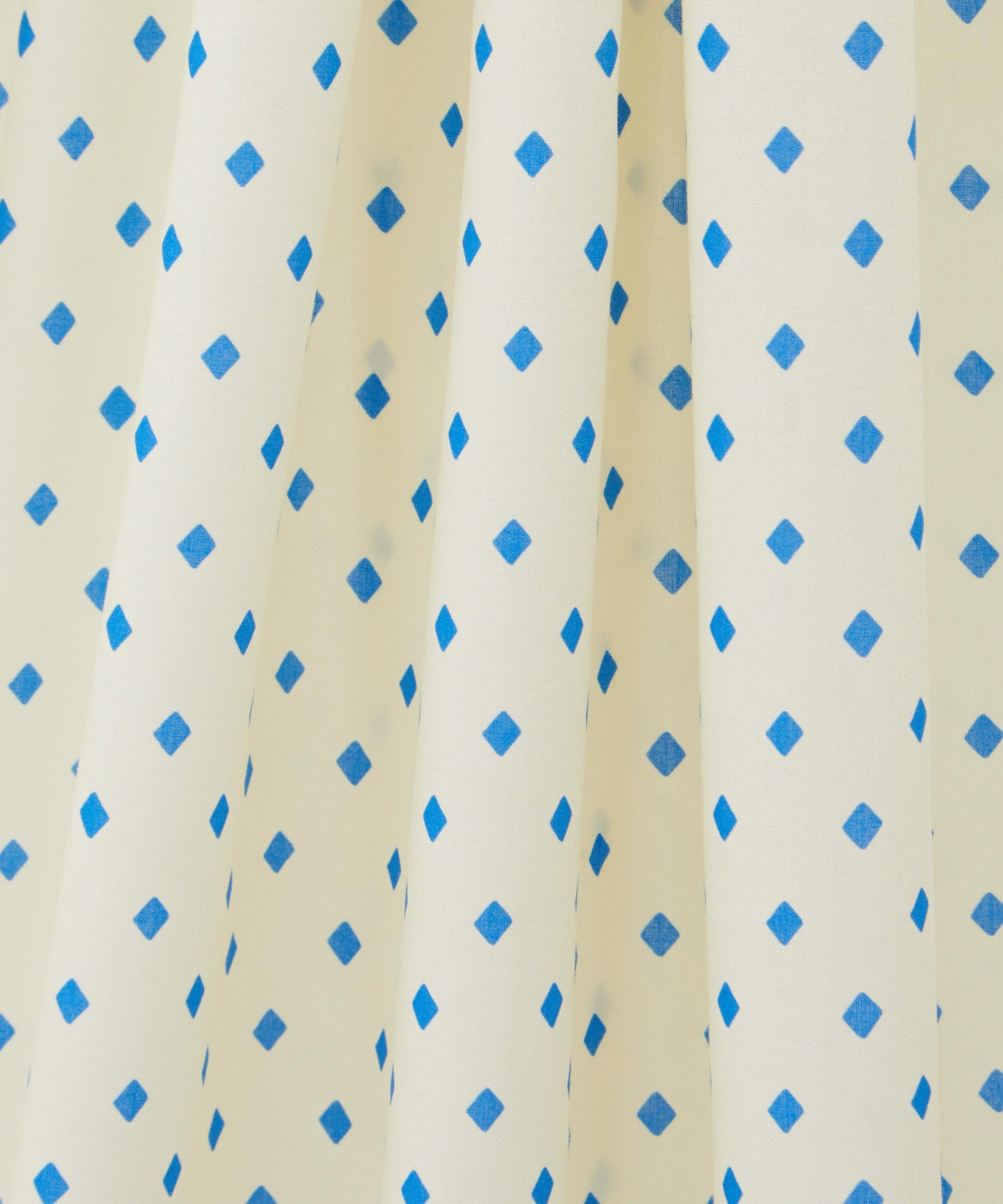 Futurist Diamond Lawn™ Cotton Fabric - Blue - Liberty