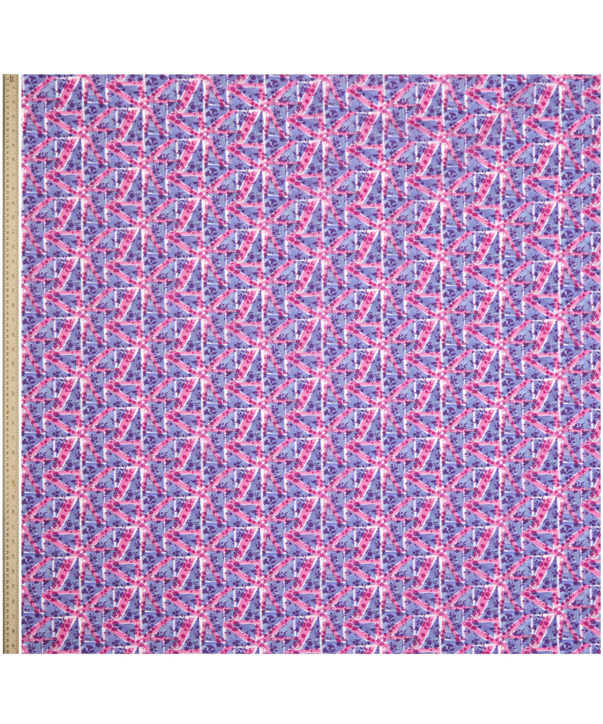 Floral Flag Organic Tana Lawn™ Cotton Fabric - Blue - Liberty