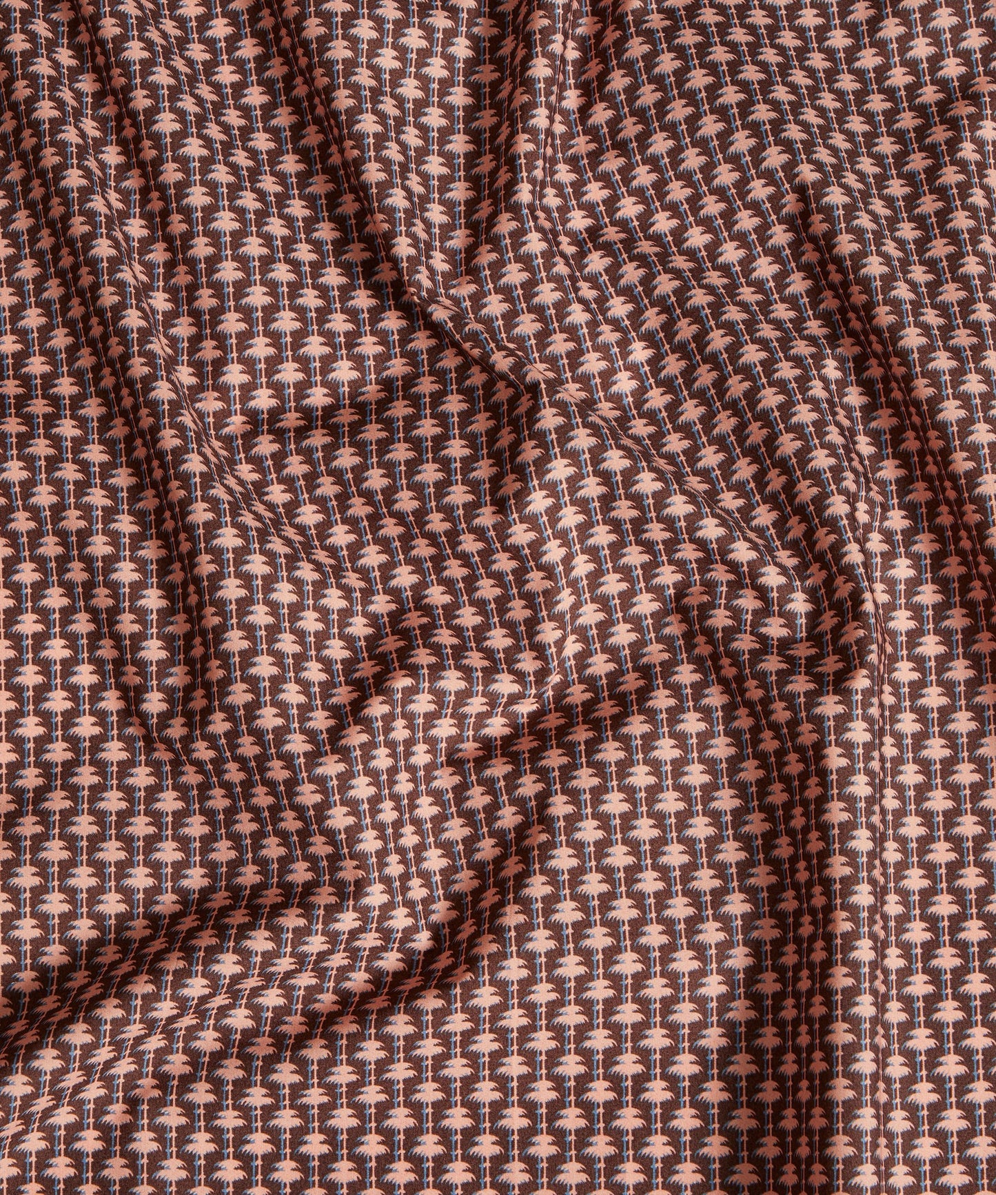 Apollo’s Palm Cotton Poplin Fabric - Purple - Liberty