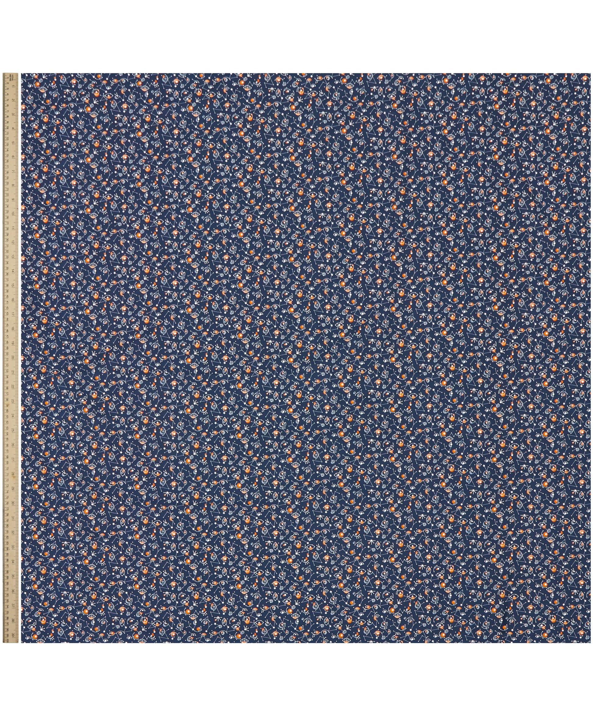 Cyclopes Cotton Poplin Fabric - Blue - Liberty