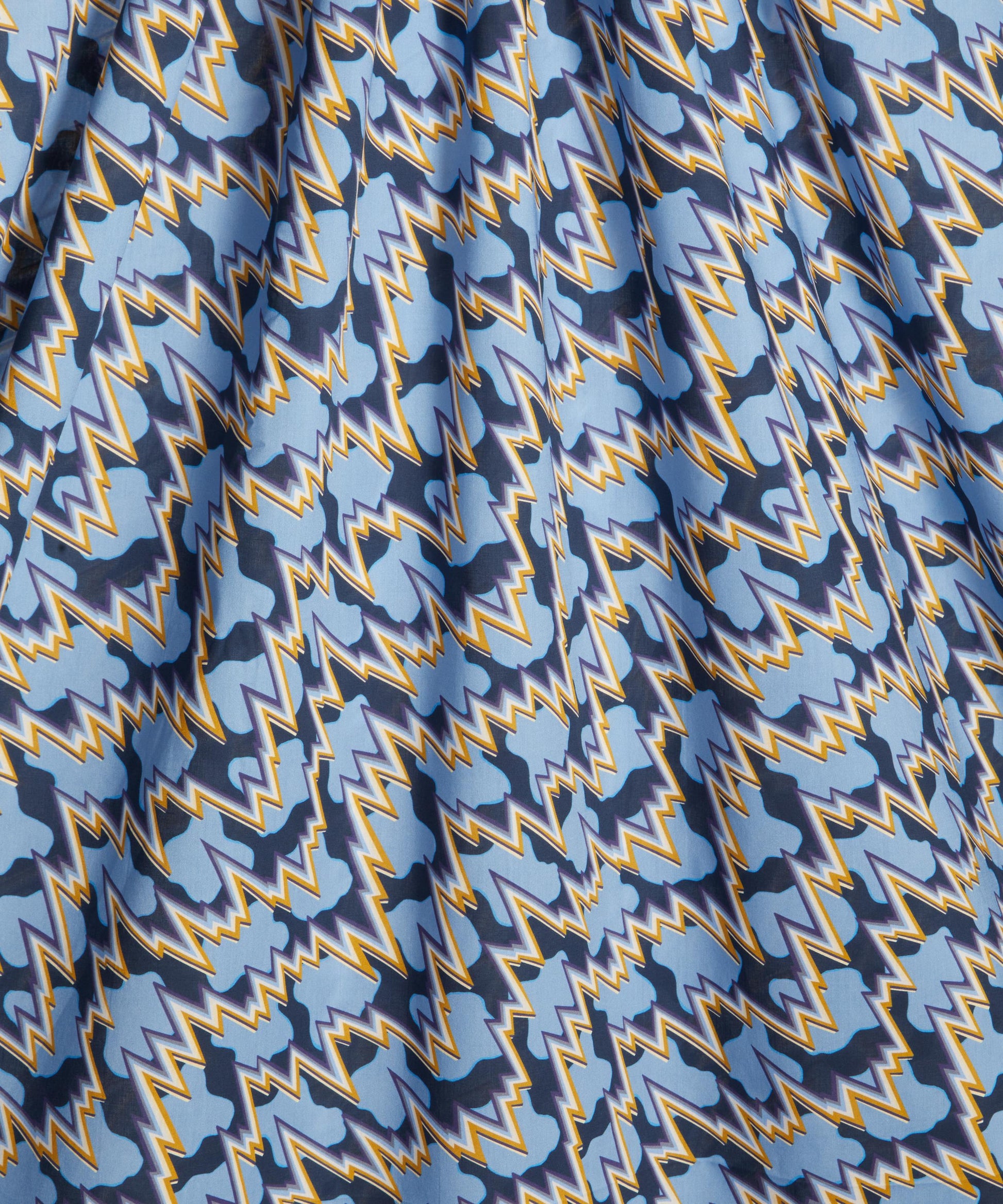 Zeus Tana Lawn™ Cotton Fabric - Blue - Liberty