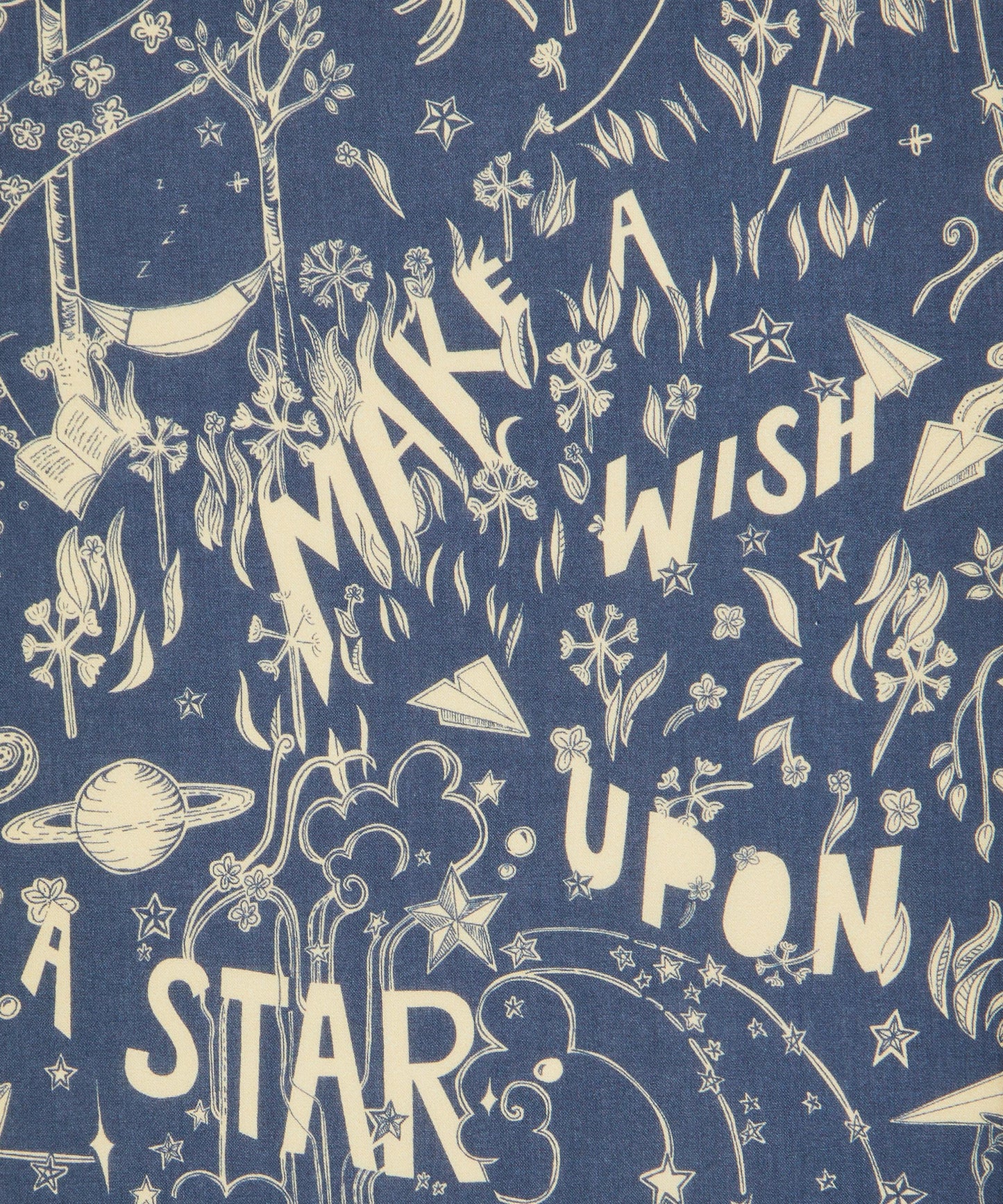 Star Wishes Tana Lawn™ Cotton Fabric - Blue - Liberty