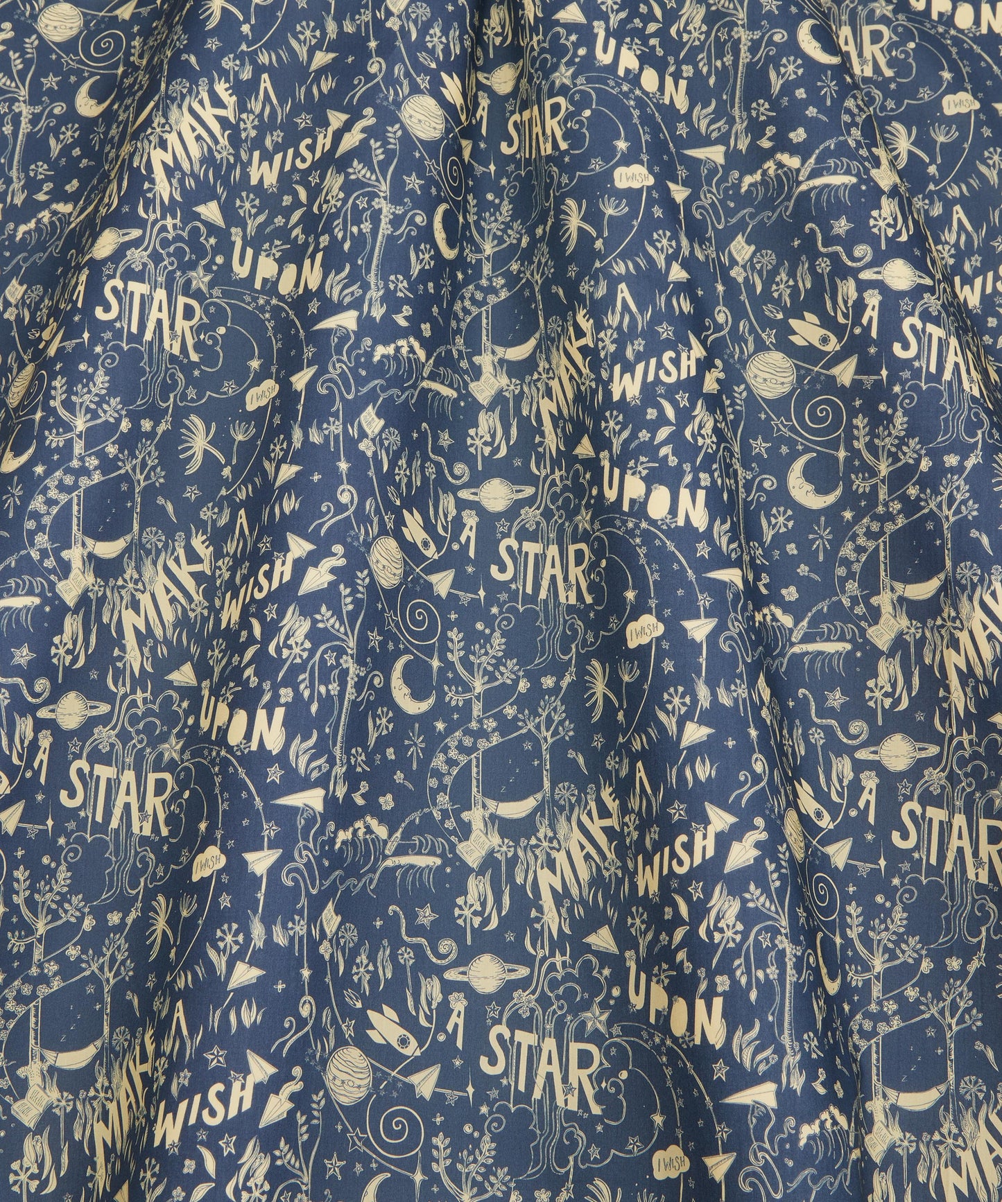 Star Wishes Tana Lawn™ Cotton Fabric - Blue - Liberty