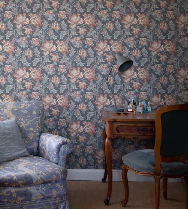 Amelia Room Wallpaper - Blue