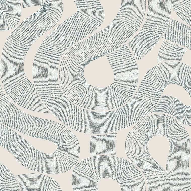 Zen Wallpaper - Blue -  Sandberg
