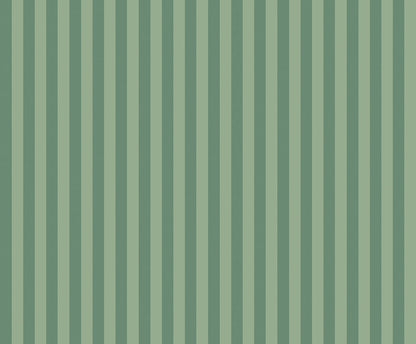 Bloc Stripe Wallpaper - Forest - Ohpopsi