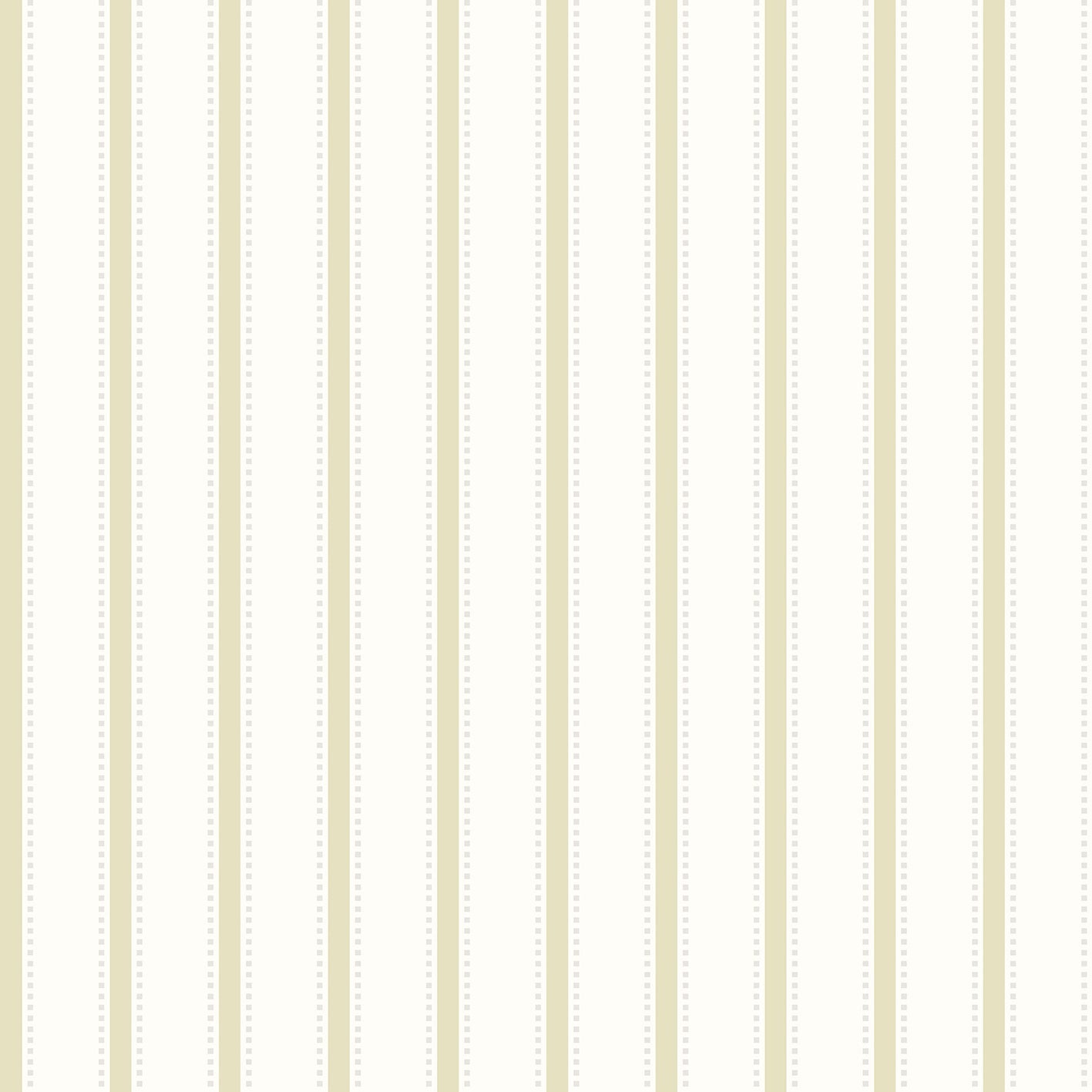 Ticking Stripe Wallpaper - Asparagus - Ohpopsi
