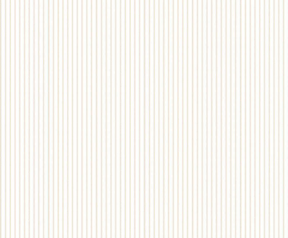 Ticking Stripe Wallpaper - Barley - Ohpopsi