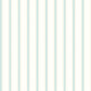 Ticking Stripe Wallpaper - Seafoam - Ohpopsi