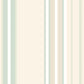 Ribbon Mix Stripe Wallpaper - Mint - Ohpopsi