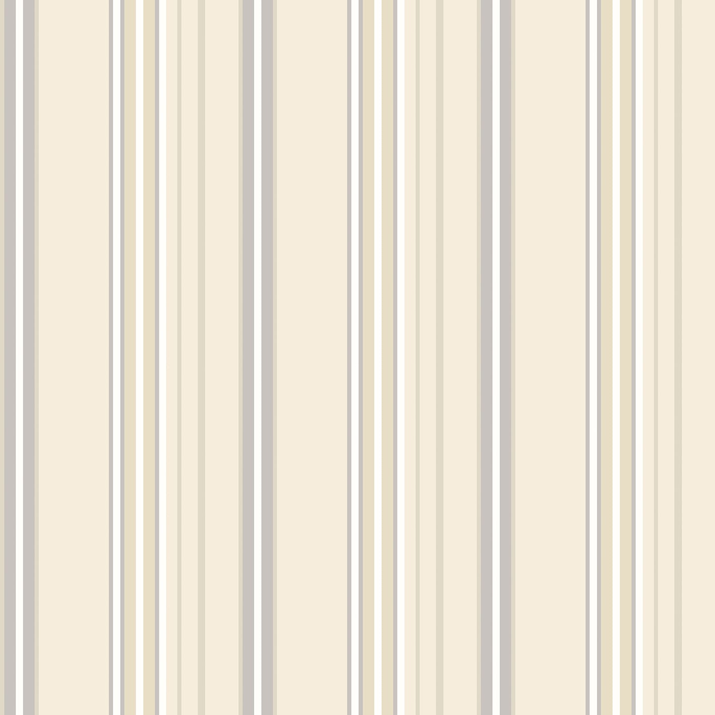 Ribbon Mix Stripe Wallpaper - Seal - Ohpopsi