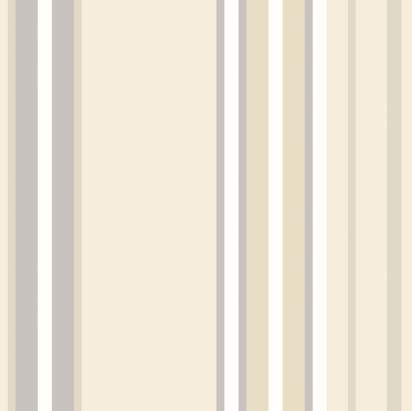 Ribbon Mix Stripe Wallpaper - Seal - Ohpopsi
