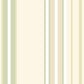 Ribbon Mix Stripe Wallpaper - Fennel - Ohpopsi